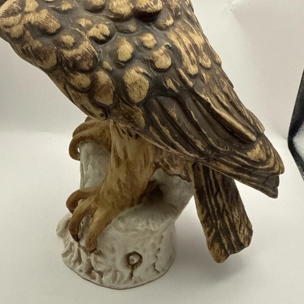 Vtg 1969 Goebel Hummel W Germany Screech Owl Porcelain Bird Figurine CV99 Matte